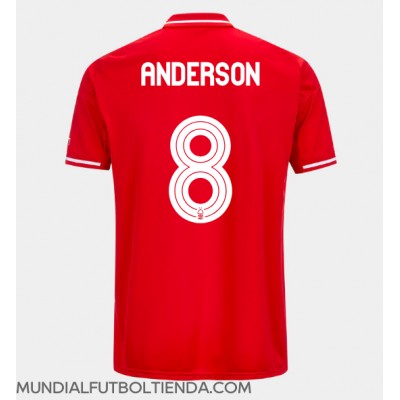 Camiseta Nottingham Forest Elliot Anderson #8 Primera Equipación Replica 2025-26 mangas cortas Camiseta Nottingham Forest Elliot Anderson #8 Primera Equipación Replica 2025-26 mangas cortas